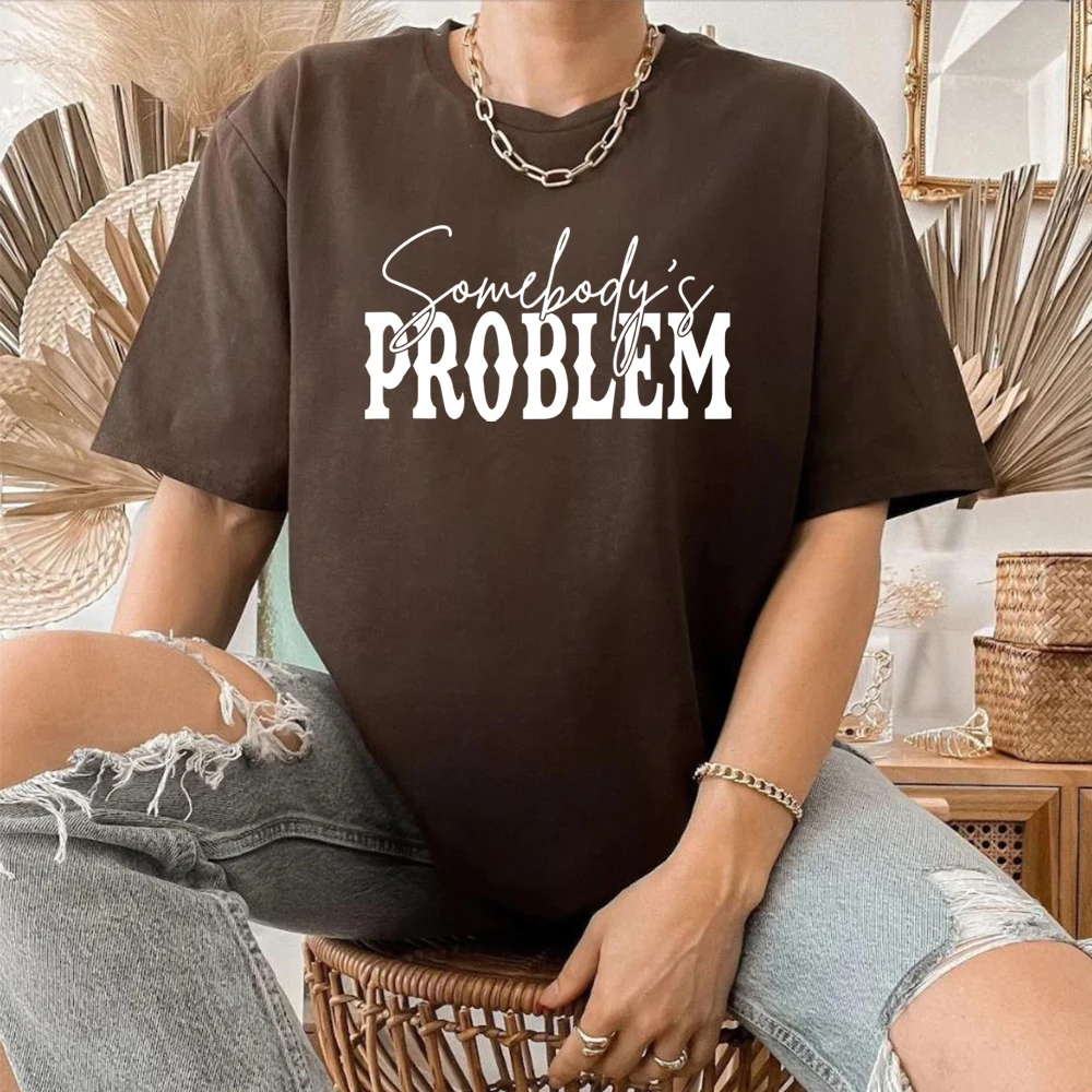 Somebody's Problem Country Song Shirt Country Concert Country Music T-shirt Wallen Tees Cowgirl Cowboy Shirt Country Lover Gift