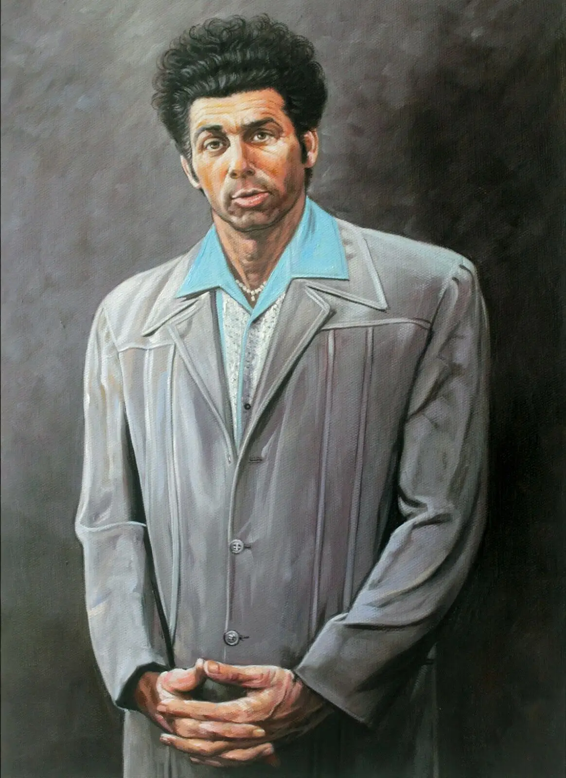 Póster de seda impreso con imagen artística de Kramer, decoración de pared para el hogar