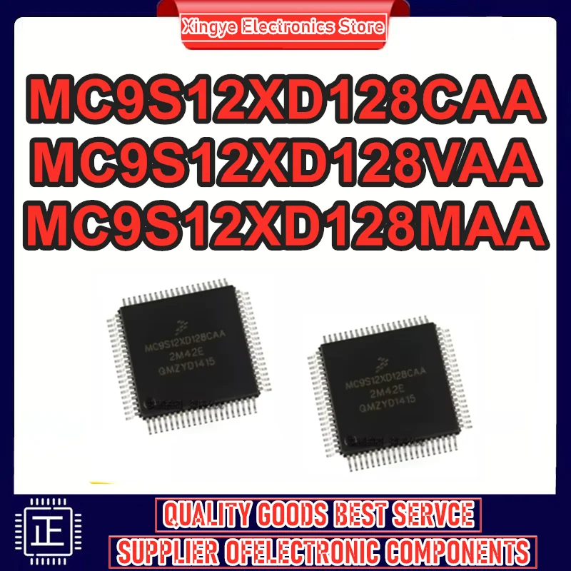 MC9S12XD128CAA MC9S12XD128VAA MC9S12XD128MAA LQFP-80 IC Chip 100% nuevo Original en stock