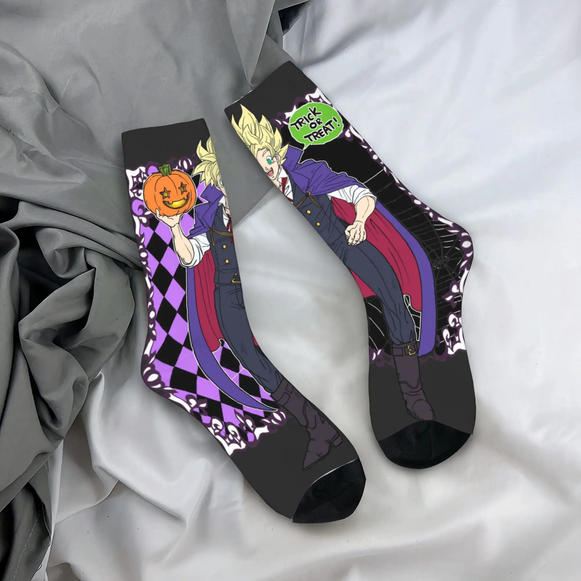 DBZ DragonBallZ D-DragonBall-L Halloween Pumpkin Socks Merch For Men Women  Warm Socks Super Soft Best Gift Idea