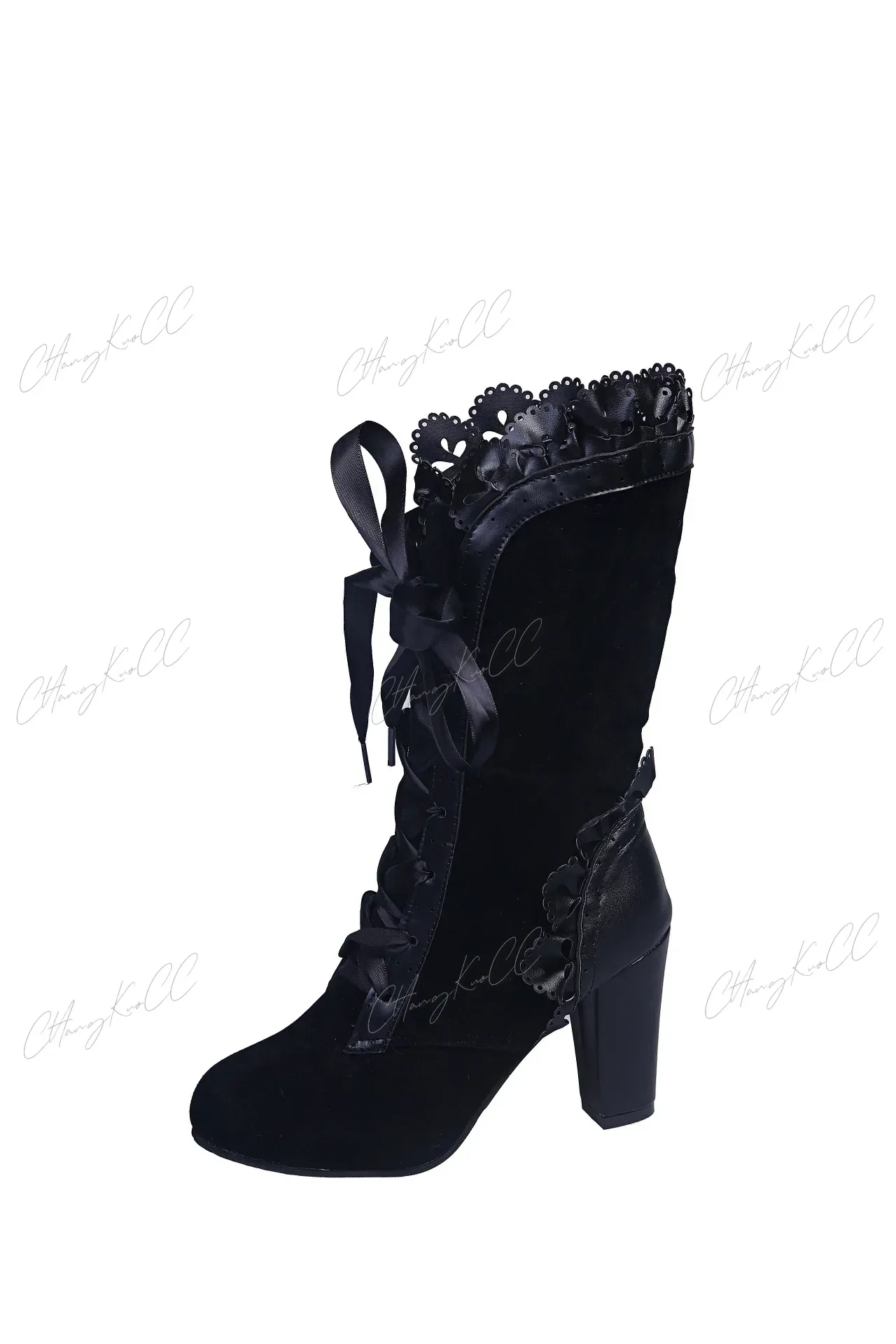 Cosplay Women's Medieval PU Leather Shoes Middle Ages Ankle Boots Victorian Renaissance Halloween cosplay Party