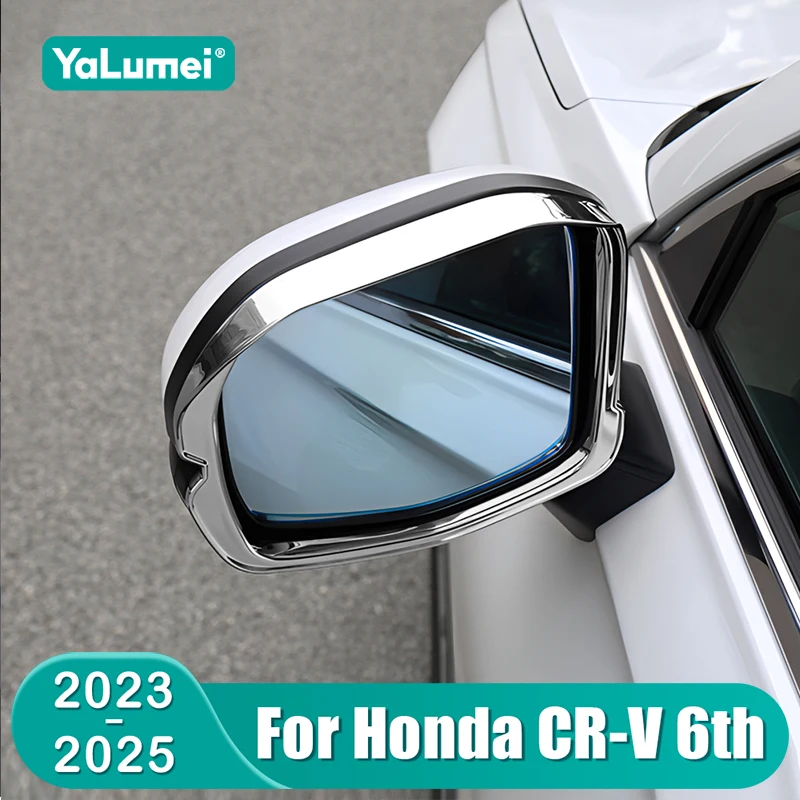 

Для Honda CRV 2023 2024 2025 CR-V 6-го поколения гибридное автомобильное зеркало заднего вида непромокаемый дождевик для бровей аксессуары