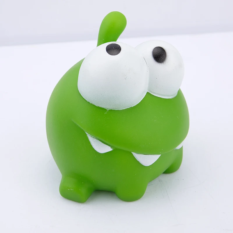 Rope Frog Vinyl Rubber Games Doll OM NOM Candy Gulping Monster Toys Figure