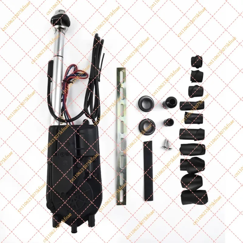 Compatible 12V Automatic Telescopic Electric Antenna AM FM Aerial For W140 W126 W124 W201 Car Radio Replacement Accessories