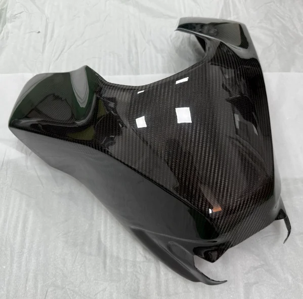 AKOSO 100% 3K Dry Carbon Fiber Motorcycle Full Fuel Tank Cover for Yamaha MT09 FZ09 Gen4 2024 2025