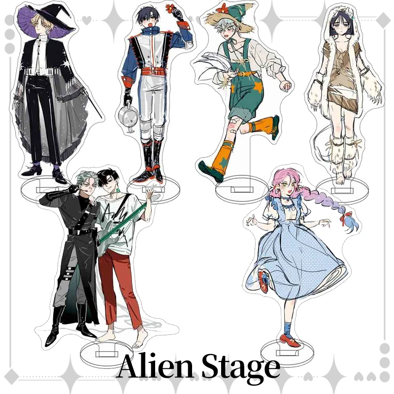 

Акриловая сценическая подставка с изображением инопланетянина, карта ACG Till IVAN LuKa, периферийные украшения, индикаторная доска, мультяшная фигурка, модель игрушки, подарок на день рождения