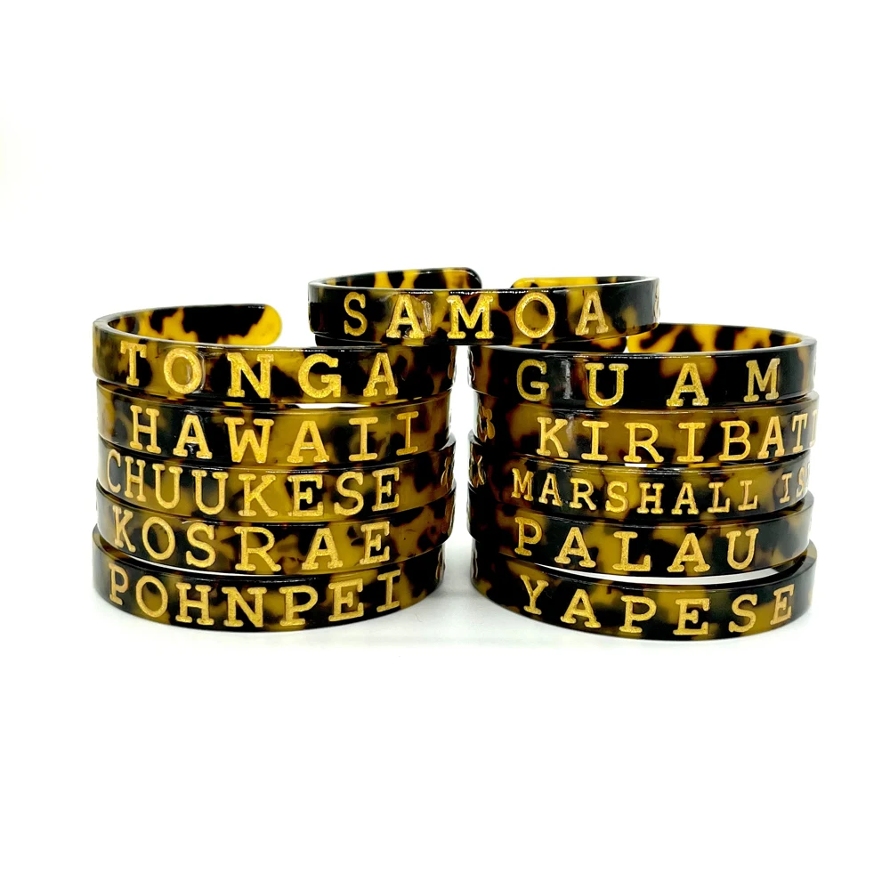 Fashion Hawaiian Samoan Polynesian Island Jewelry Bangle Bracelet For Women Girls 3pcs set