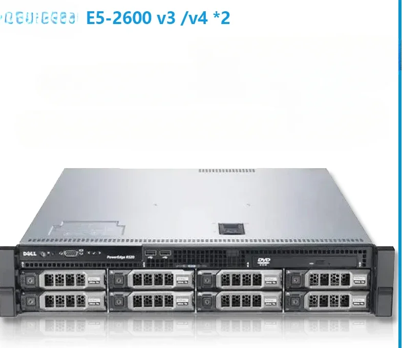 R730 server 2U R730XD storage GPU dual path X99 10 Gigabit NAS R740