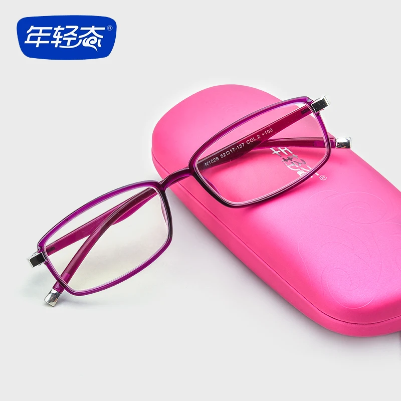 

Reading glasses female TR90 anti-blue light, old light elderly glasses male