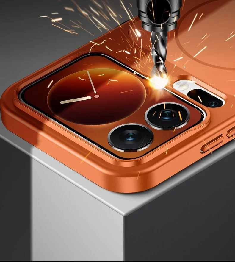 حافظة لهاتف Xiaomi 17 Pro Max حافظة صلبة من البولي كربونات AG غير لامعة لهاتف MagSafe غطاء خلفي مغناطيسي لهاتف Xiaomi 17 Pro #2