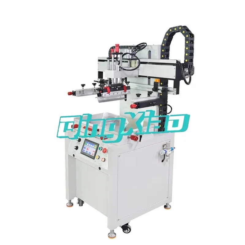 Semi Automatic Cardboard Silicone Flat Bed Screen Printing Printer Machine High Speed Automatic Professional  Printing Equipment