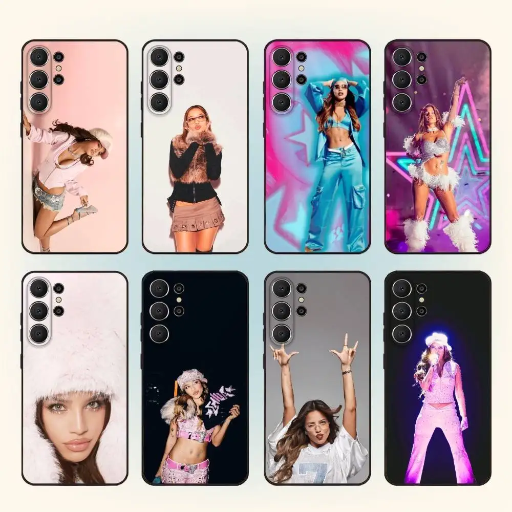 

Singer E-Emilia M-Mernes Phone Case For Samsung S25,24,23,22,30,21,10,9,Ultra,Plus,Lite,FE Soft Black Case