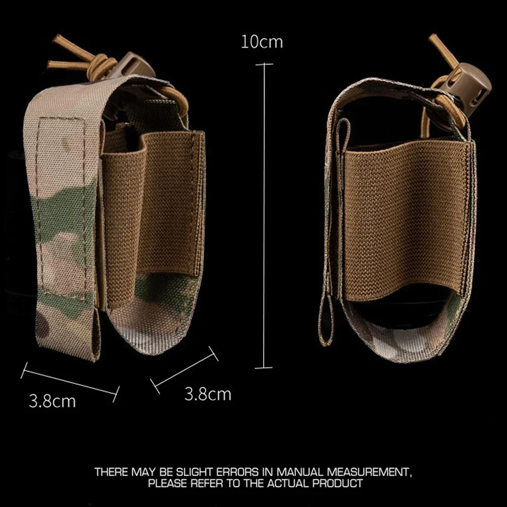 ยุทธวิธี Grenade กระเป๋าอเนกประสงค์กลางแจ้งการล่าสัตว์ Airsoft Wargame M67 RGD-5 ชุดเก็บกระเป๋า MOLLE เข็มขัดเสื้อกั๊ก Carrier Gear