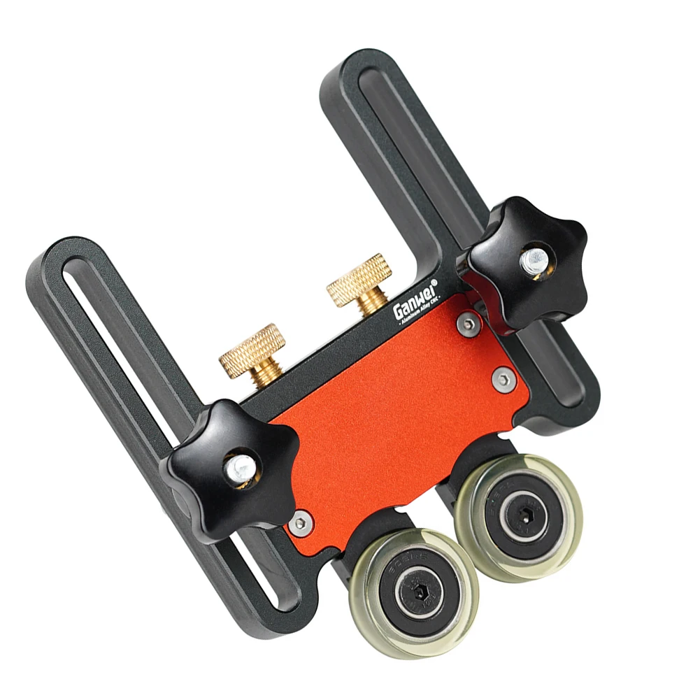 في اتجاه واحد سلامة المغذية الهادي سبائك الألومنيوم تحمل الأسطوانة المغذية قابل للتعديل تحمل عجلة الضغط المغذية النجارة الجمعية