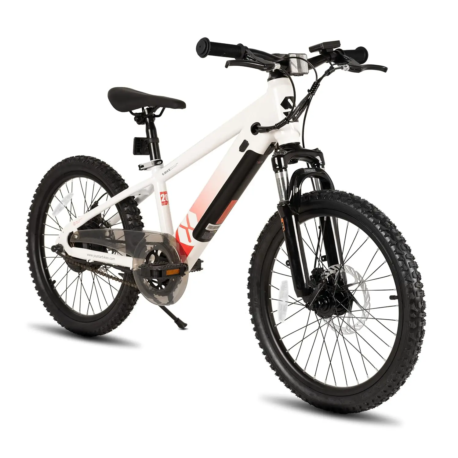 

20-дюймовый электрический велосипед для детей и подростков от 8 лет с бесщеточным двигателем 500 Вт, запас хода 64 км, скорость 32 км/ч, электрический горный велосипед, настраиваемый под заказ