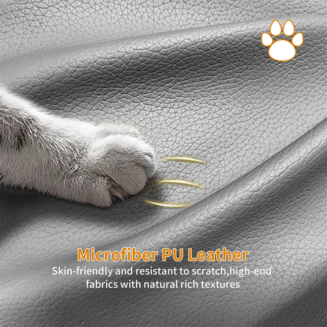 180cm Giant Dog Bed, Human Size Foldable Orthopedic Pet Bed with Plush Cover, Extra Large Calming Dog Mattress