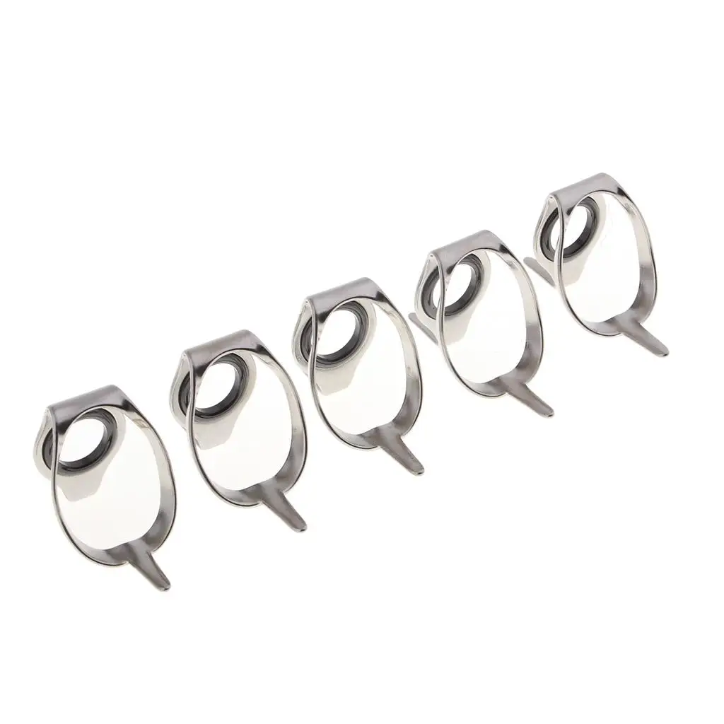 

Комплект керамических кольц для удилищ из нержавеющей стали для ремонта и сборки соленых удилищ, рыболовный инструмент