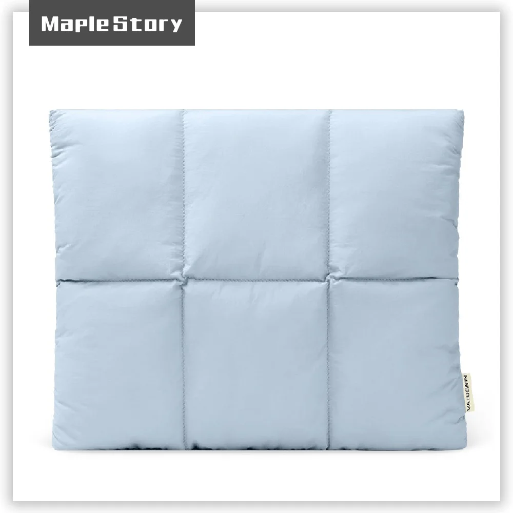 

Comfortable Puffy Laptop Sleeve 13 14 15 16Inch Pillow Case Compatible with MacBook Air/Pro M4 2025,Quilted Laptop Carrying Case