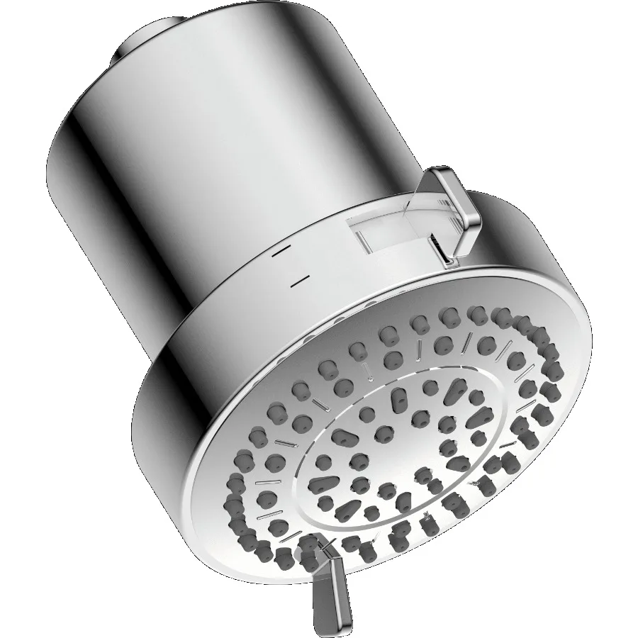 

5-Spray Filtered Chrome Shower Head with Quick Change Filter