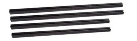 4 Piece Black Inner Windows Glass Rubber for Great Wall Wingle 3 5 Protect Weather Strip for Greatwall Pickup 57.5cm 84.5cm