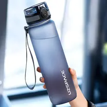 Hot Sale Sports Water Bottle 500ml 1000ml Leakproof BPA-Free Tritan #2