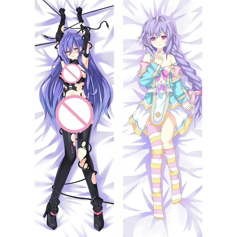 Hyperdimension Neptunia Dakimakura Neptune Purple Heart Pillowcase Customize Anime Bedding Pillowcases Cartoon Hugging Pillows