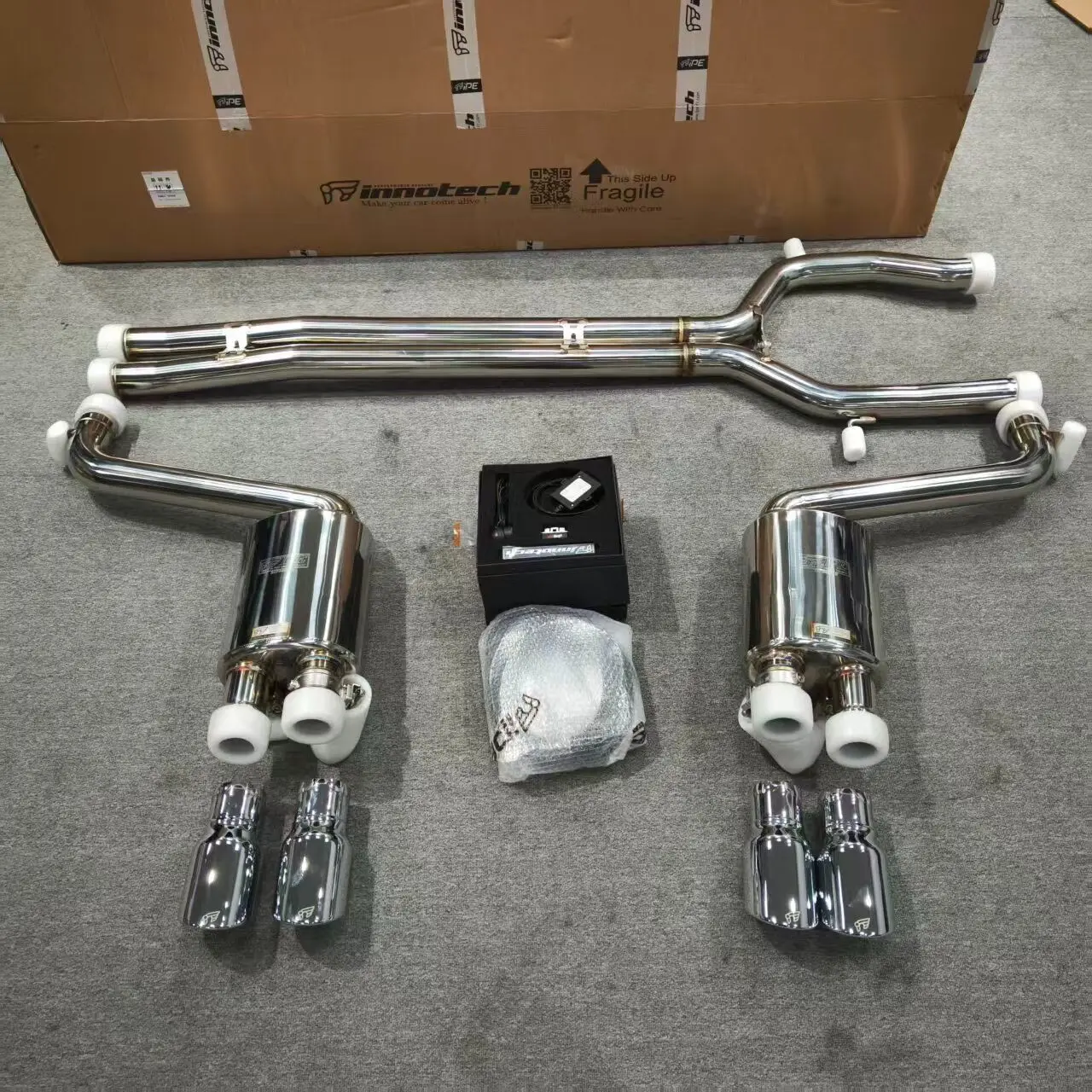 apply to New 970.2 IPE tail exhaust tail silver plated tail nozzle valve control module