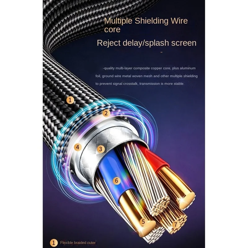 DT23 for DisplayPort to for DisplayPort Cable 8K@60Hz, for DP 1.4 32.4Gbps, Male to Male for PC Laptop Monitor