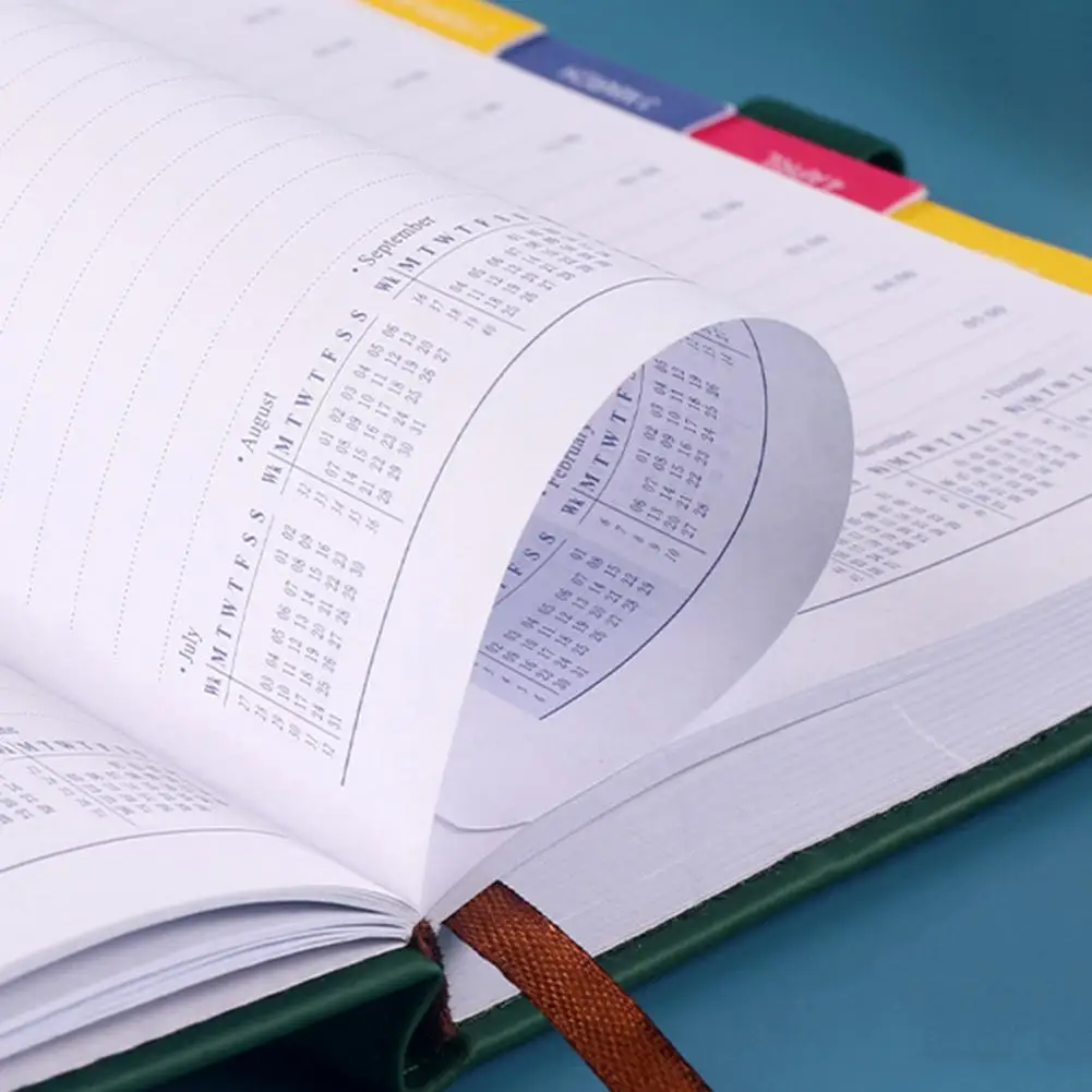 Daily Journal  Useful Thicker Paper Stationery  365 Days A5 Pocket Planner Notepad for Student