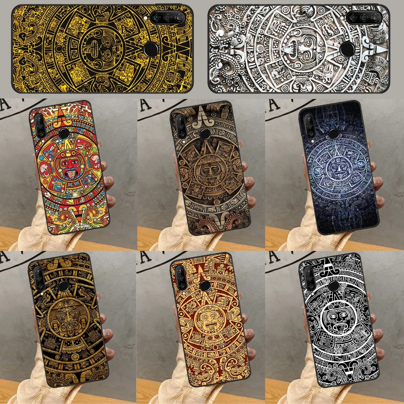 Mayan Calendar Case For Huawei P Smart Z 2019 Nova 10 9 SE 5T 8i 11i Y60 Y61 Y90 P20 P30 P40 Lite P60 Pro