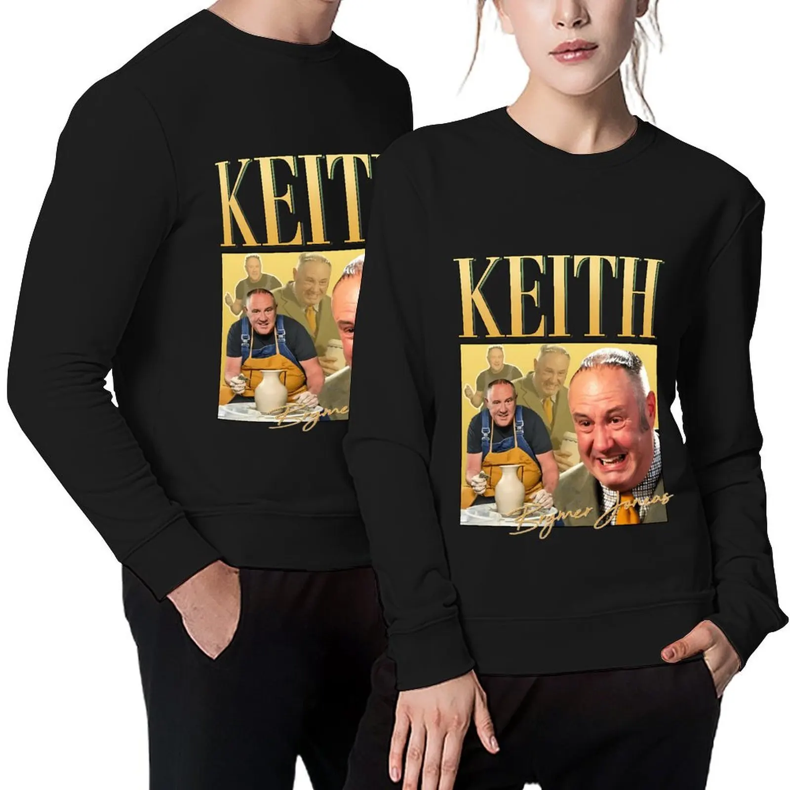 

Keith Brymer Jones Homage Jumper Swea Pottery Icon Throw British TV Pullover anime clothes mens clothing new sweatshirt