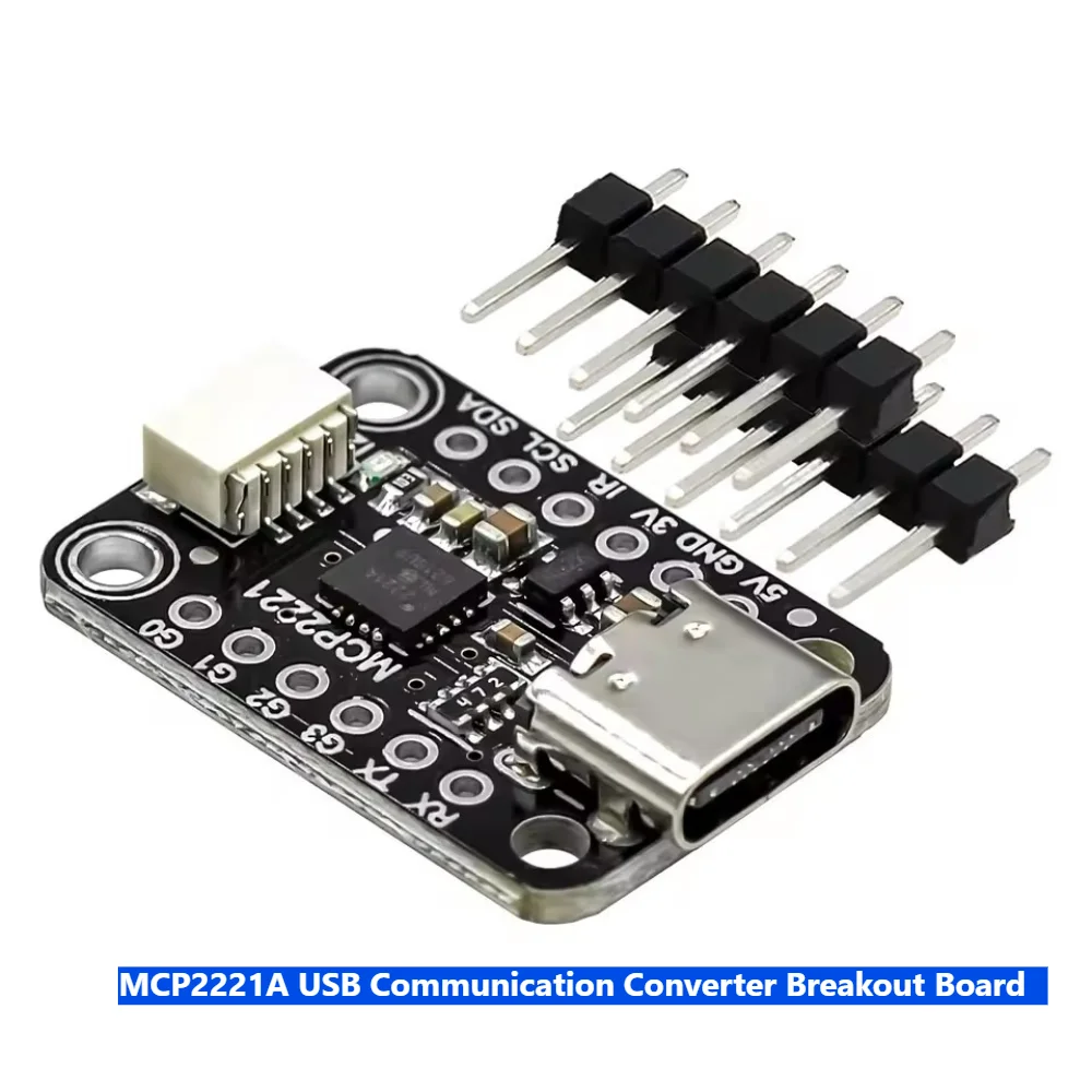 1-個-mcp2221a-usb-gpio-モジュール-i2c-uart-コンバーターブレークアウトボード-raspberry-pi-arduino-用
