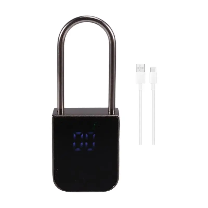 A10R 99 Days Metal Timer Lock Electronic Time Locking Lock for Cell Phones, Snack, Liquor, Game Consoles Smart Padlock