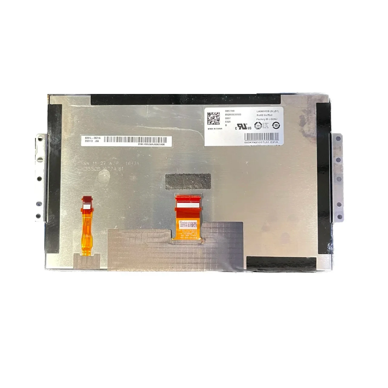 

8-дюймовый ЖК-дисплей LA080WVB-SL01 2019-2020 для навигационной сенсорной панели Nissan ALTIMA