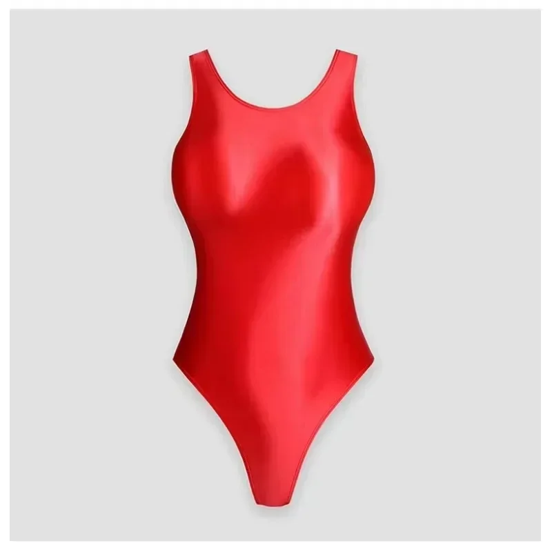 Ballet dance dress bodysuit nylon light one-piece gymnastics jumpsuit yoga suit tank top T crotch adult female training suit