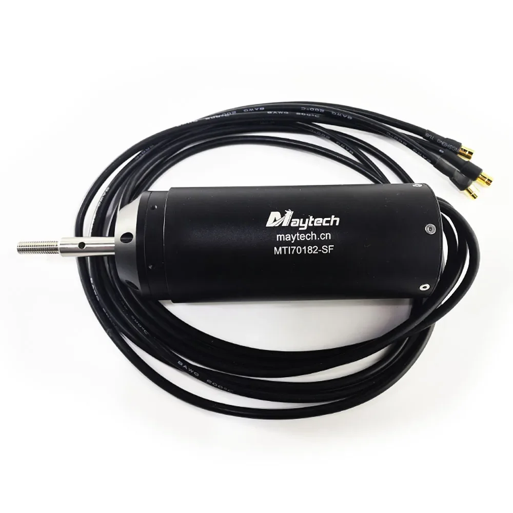 

Maytech IP68 Waterproof Motor MTI70182 120KV Inrunner Sensorless Brushless Motor for Electric Foil Hydrofoil Motorized Surfboard