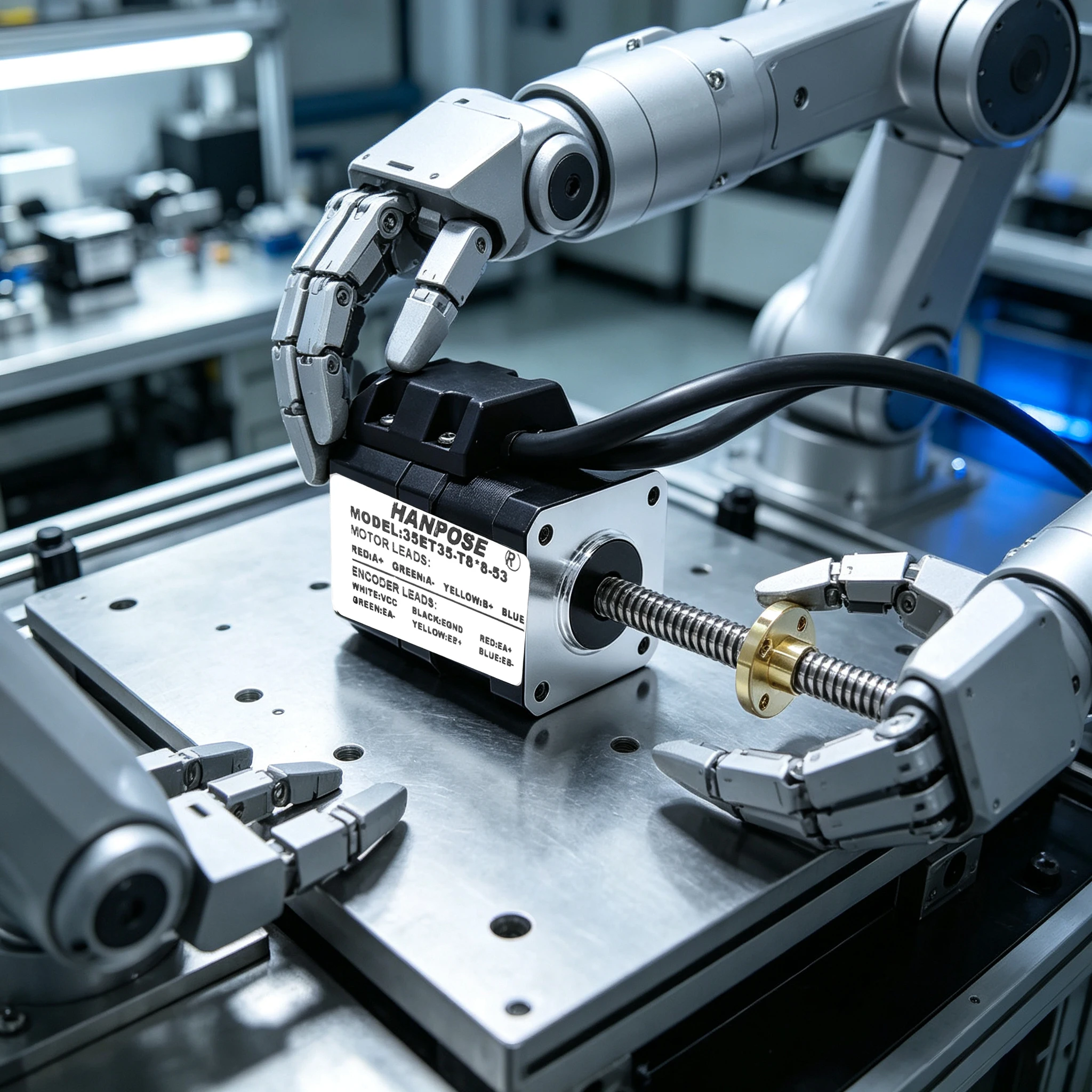 NEMA14 35ET35-T8*8 Closed-Loop Trapezoidal Screw, 24V DC, 3D Printer, Engraving Machine, and Automation Accessories