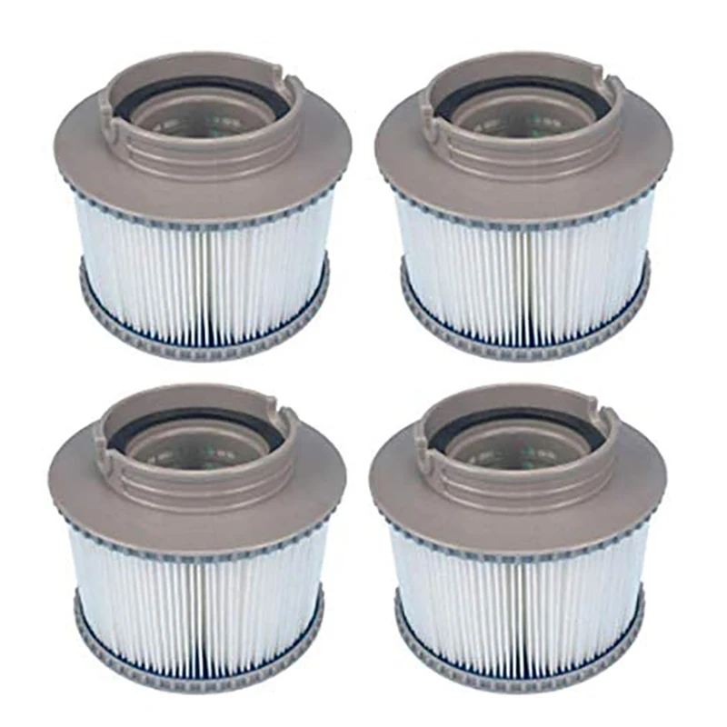 

4 Pack Replacement Filter for MSPA FD2089, Filter Cartridge Pump Fit for MSPA All Current Hot Tubs