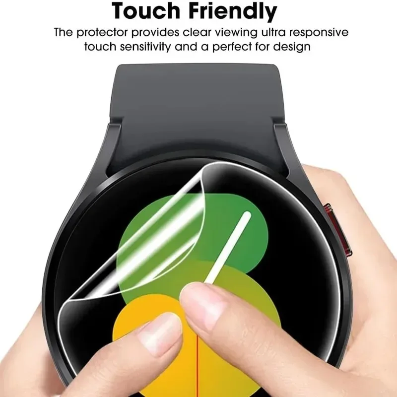 TPU Hydrogel Film for Samsung Galaxy Watch 8 Classic 40mm 44mm Screen Protector HD Anti-Fingerprint Bubble Free Protective Film