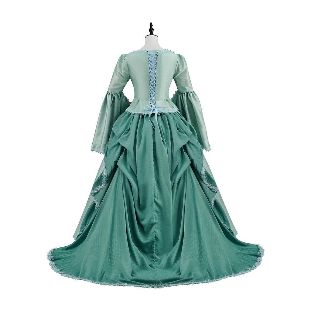 

Medieval Victorian Queen Walking Costume Tudor Regency Anne Boleyn Ball Gown Renaissance Southern Belle Rococo Dress