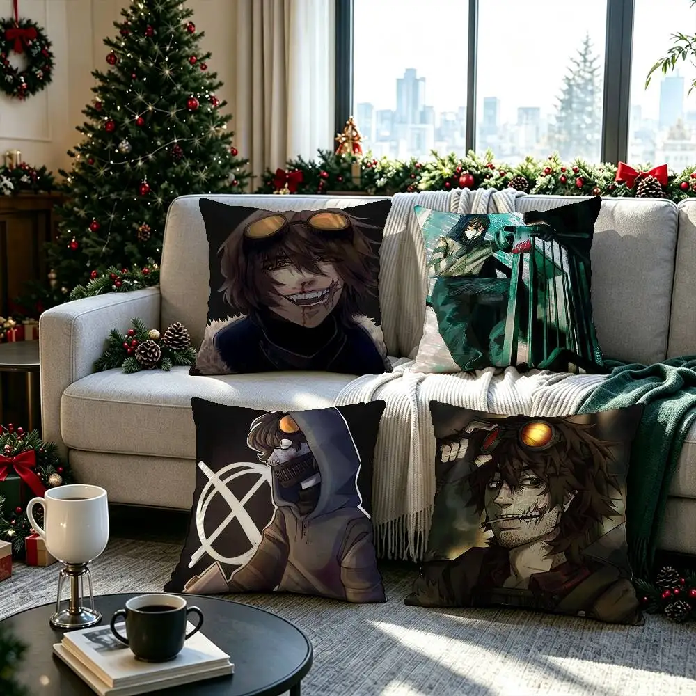 Creepypasta Ticci Toby  Pillow cover gift High definition digital printing,Surprise  vivid pattern Household.