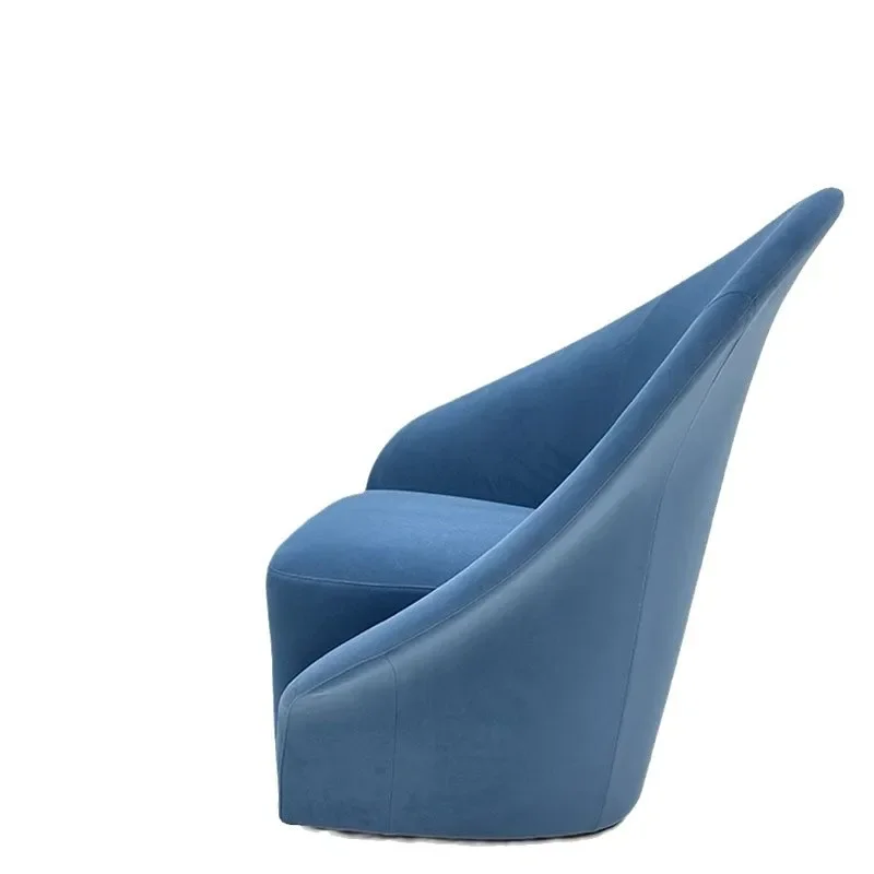 

Special-shaped leisure chair Living room sofa Fabric balcony Tiger Light luxury single