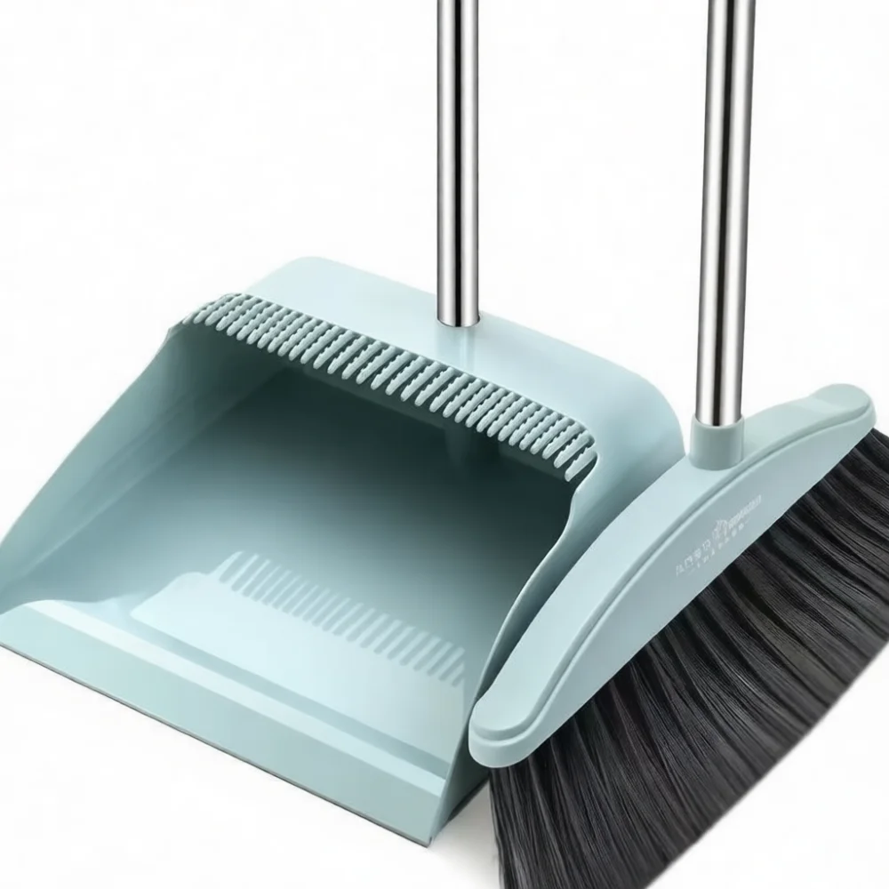 Multi Functional Broom Dustpan Combination Office Kitchen Floor Cleaning Tool Soft Bristle Anti Tangle Sweeper Home Sets