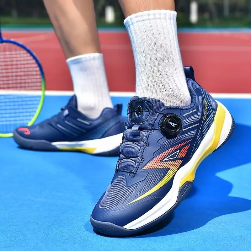Original Brand Badminton Shoes Mesh Breathable Tennis Shoes Comfortable Table Tennis Shoe Anti-Slippery Indoor Court Shoe Unisex