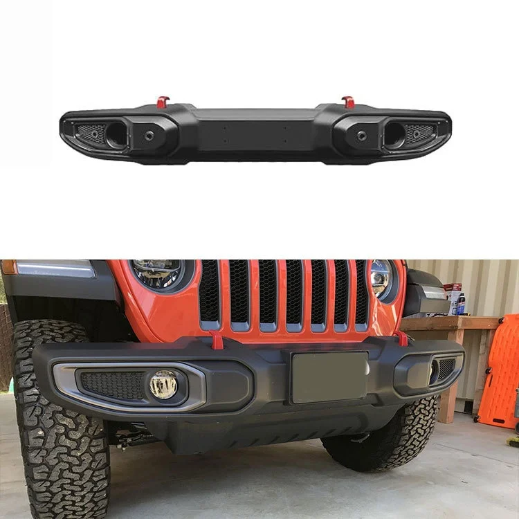 LUFENG 4x4 Car Offroad Accessories Car 10th Anniversary Plastic Front Bumper For Jeep Wrangler JL 2018+ Gladiator JT
