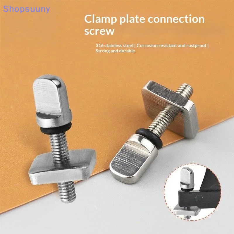 [SU]1Pcs Wakeboard Longboard Sliding Fin Screws Surfboard Tail Fin Steel Replace Screws M4 Surf Fin Bolt Surfing Accessory[SU]