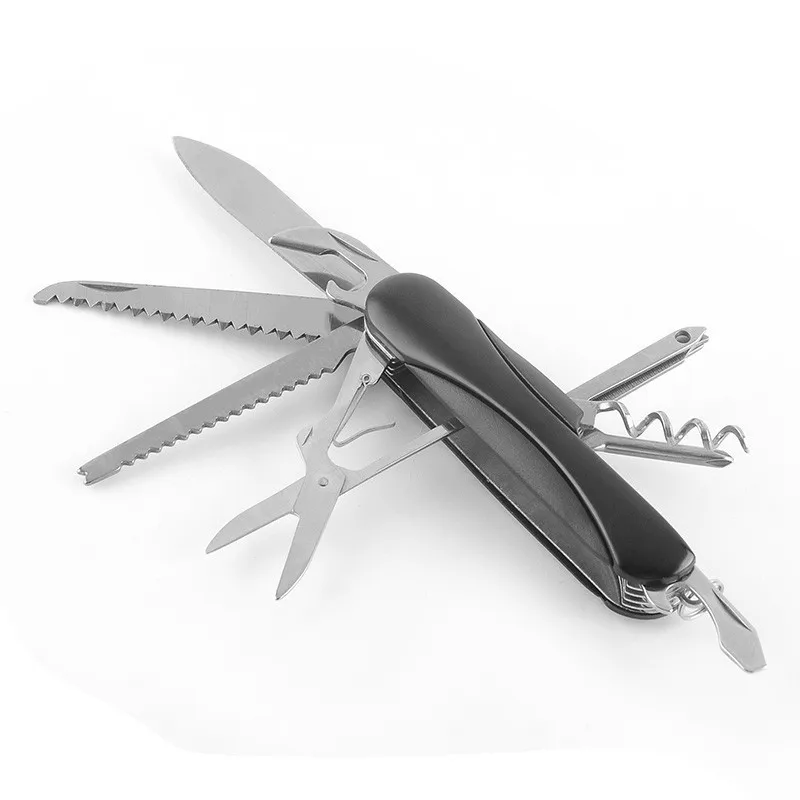 Versatile Swiss knife, Portable portable folding knife, Outdoor tools, Multi-function knife