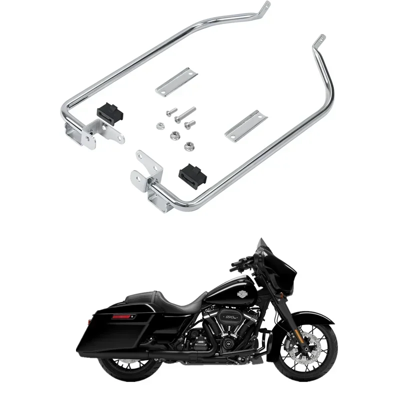 

Для Harley Touring Street Glide 2014-2023 Road King Special Ultra Limited низкий седельная сумка, опорный кронштейн, комплект оборудования, аксессуары