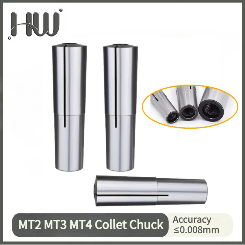 MT2 MT3 MT4 Collet Chuck D3 4 5 6 8 10 12 14 16 18 20mm Morse Taper Cone Spring Collet Thread M10 M12 M16 Clamp Tool MK2 MK3 MK4