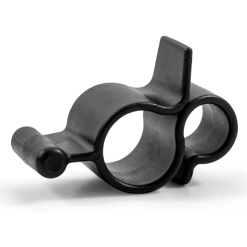 

10Pcs Camping Awning Hooks Clips RV Tent Hangers Light Hanger Black Plastic Rope Clamp Tent Hooks Accessory For Caravan Camper